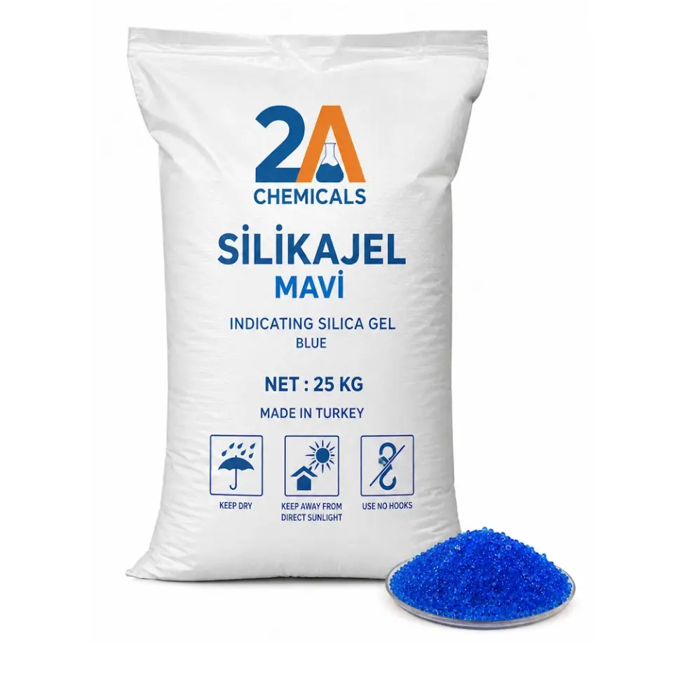 Mavi Silikajel 25 Kg Çuval - Toptan Silikajel
