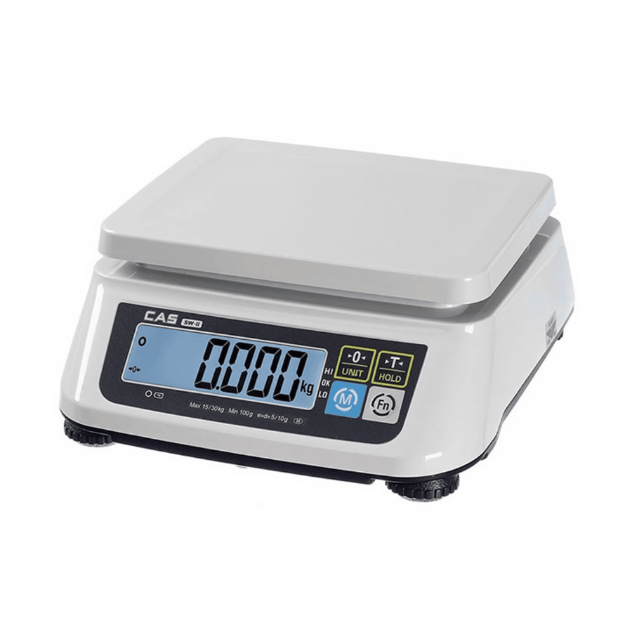 CAS SW-II Dijital Hassas Terazi 30 Kg -  1 gr - Laboratuvar Terazisi