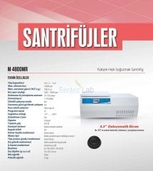 Elektromag M 4800 MR Genel Amaçlı Soğutmalı Santrifüj – 24x1,5/2 mL, 14000 rpm
