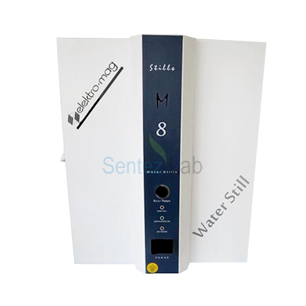 Elektromag M8 Saf Su Cihazı 8 L/Saat – 10 L Depolu (3 Faz) Laboratuvar Tipi