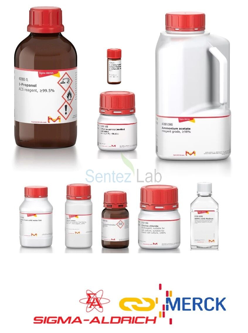 Sigma Aldrich 24201 Acetone Puriss., Meets Analytical Specification Of pH. Eur., Bp, Nf, ≥99% (Gc) Analiz grade Glass Bottle Cas 67-64-1 2.5 L