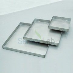 Numune Tepsisi Paslanmaz Çelik 31x48x4 cm (No.5)