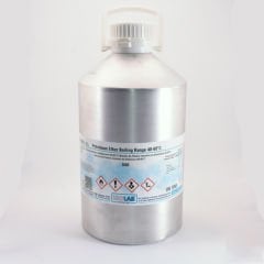 ISOLAB PETROLEUM ETHER BOILING RANGE 40-60°C ,DAB  CAS 64742-49-0  5 L