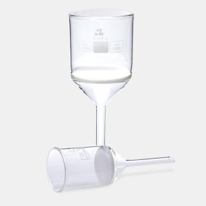 İSOLAB 043.01.501 huni - gooch - sinter cam filtreli - 25D - por 1 - 500 ml - çap 95 mm
