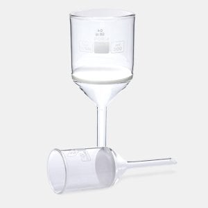 İSOLAB 043.01.503 huni - gooch - sinter cam filtreli - 25D - por 3 - 500 ml - çap 95 mm
