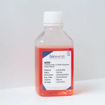 Biowest MEM w/ Earle's Salts w/ stable Glutamine - 500ml