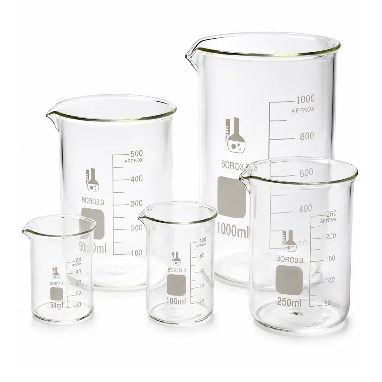 Isotherm Cam Beher 400 ml - Kısa Form