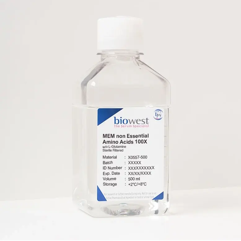 Biowest MEM non Essential Amino Acids 100X w/o L-Glutamine - 100ml