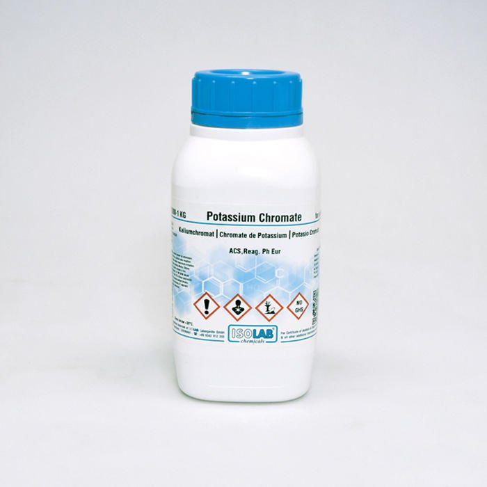ISOLAB POTASSIUM CHROMATE ≥ 99.5%, FOR ANALYSIS ACS,REAG. PH EUR CAS 7789-00-6 1000 GR