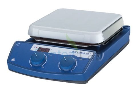 IKA C-MAG HS 7 Package Isıtıcılı Manyetik Karıştırıcı 10 L/1500 rpm/ 500 °C Termometre İle