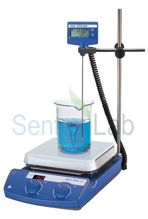 IKA C-MAG HS 7 Package Isıtıcılı Manyetik Karıştırıcı – ETS-D5 Termometreli, 10 L / 1500 rpm / 500 °C