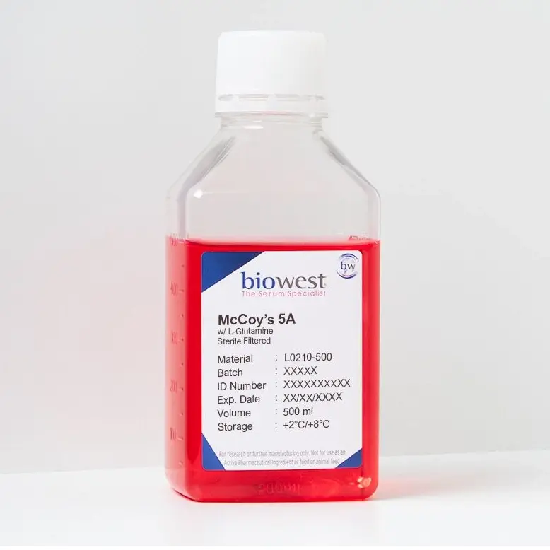 Biowest McCoy's 5A w/ L-Glutamine - 500ml