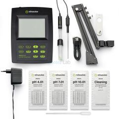 Milwaukee MW151 MAX pH Metre -2.00... 20.00 pH / ±2000.0 mV / 20.0... 120.0 °C  MA917B/1 Cam Elektrot İle