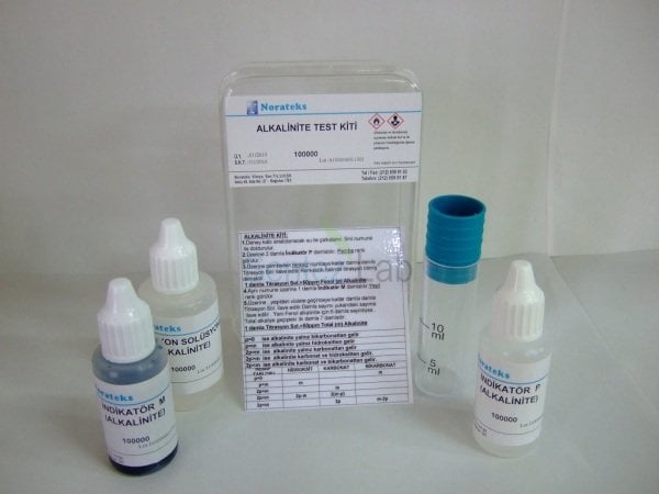 Norateks Alkalinite Test Kiti (1damla=50ppm) (BİKARBONAT KİTİ)