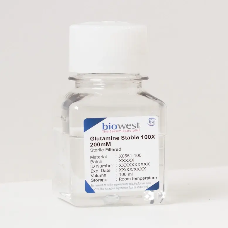 Biowest Glutamine 100X, 200mM - 100ml
