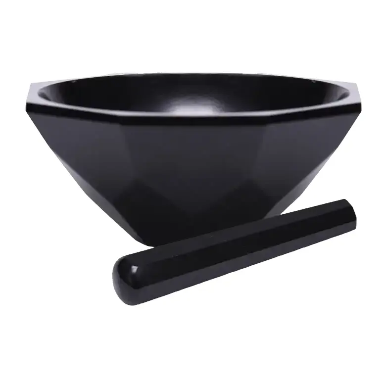 ISOLAB  Havan - Agat - Tokmağı İle - Çap 100 Mm - Standart Form