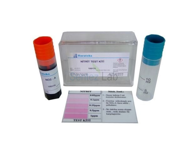 Norateks Fosfat Test Kiti ( 1-2-5-10-25 ) ppm (mg/lt)