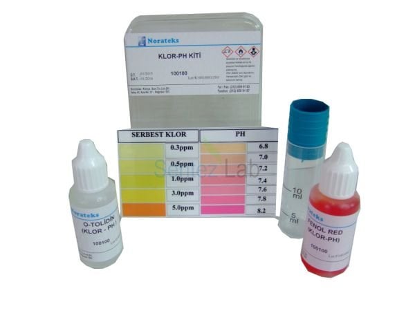 Norateks Klor - Ph Test Kiti Kolormetrik