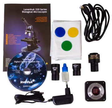 Levenhuk D320L PLUS  Dijital Monoküler Mikroskop 40–1600x