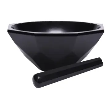 ISOLAB  Havan - Agat - Tokmağı İle - Çap 120 Mm - Derin Form