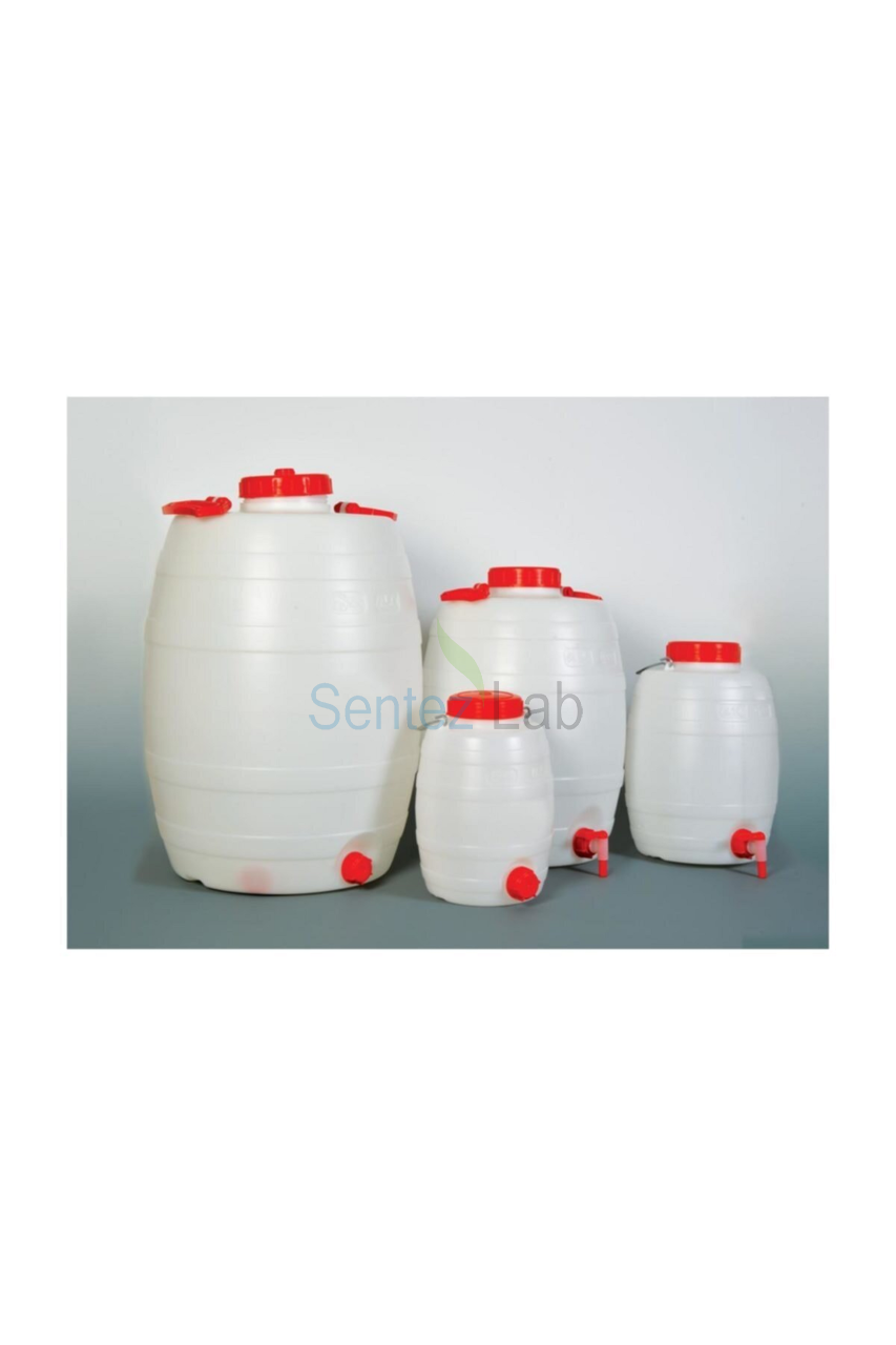 Lp Italiana HDPE Bidon Dar Boyunlu Musluklu 50 Lt 1 Adet