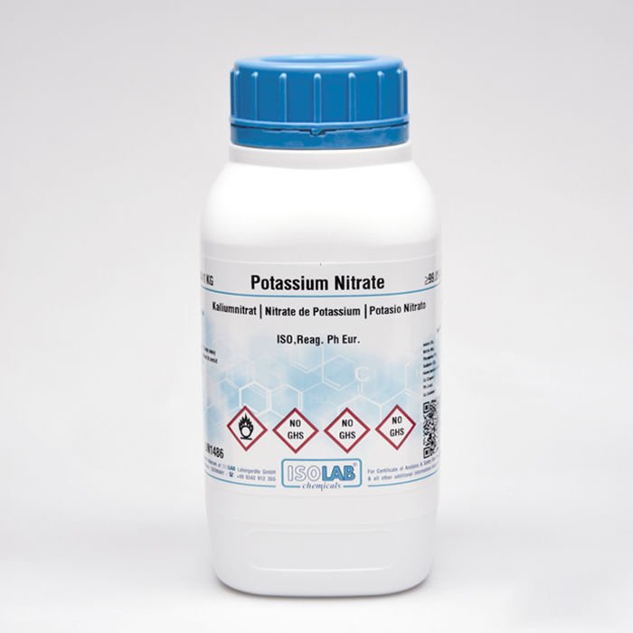 ISOLAB POTASSIUM NITRATE FOR ANALYSIS Iso, Reag. pH Eur. CAS 7757-79-1 1000 GR