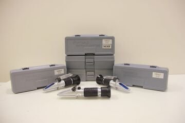 SOIF El Tipi Refraktometre – Tuz Ölçümü (NaCl) 0–100% | ATC’li