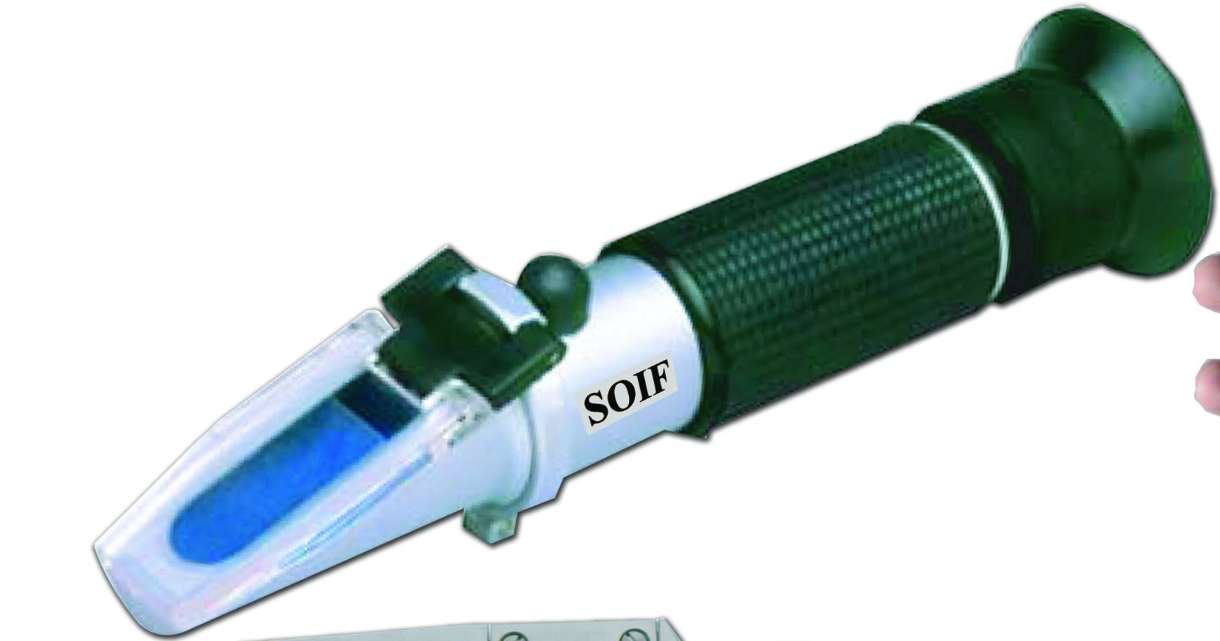 SOIF El Tipi Refraktometre – Tuz Ölçümü (NaCl) 0–100% | ATC’li