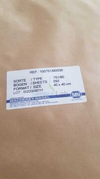 Macherey-Nagel Kaba Filtre Kağıdı 40x40 cm 60 Gr - 250 Adet