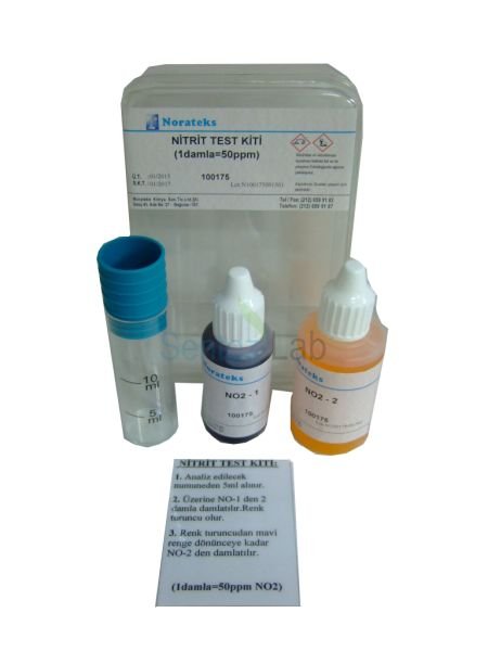 Norateks Nitrit Test Kiti ( 1 damla= 50ppm (mg/lt))