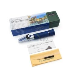 Tuzluluk Yoğunluk Ölçer Refraktometre 0–10% - 1070g - Deniz Suyu