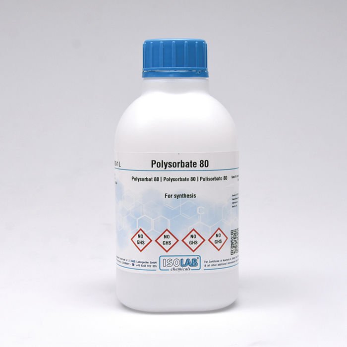 ISOLAB POLYSORBATE 80 SYNTHESIS CAS 9005-65-6 1000 ML