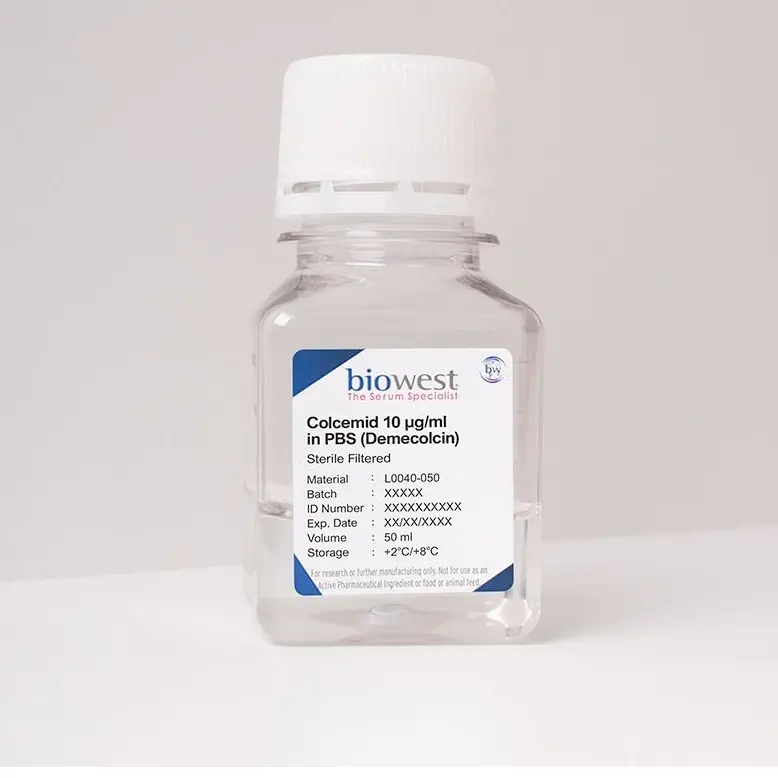 Biowest Colcemid 10 µg/ml in PBS (Demecolcin) - 50ml