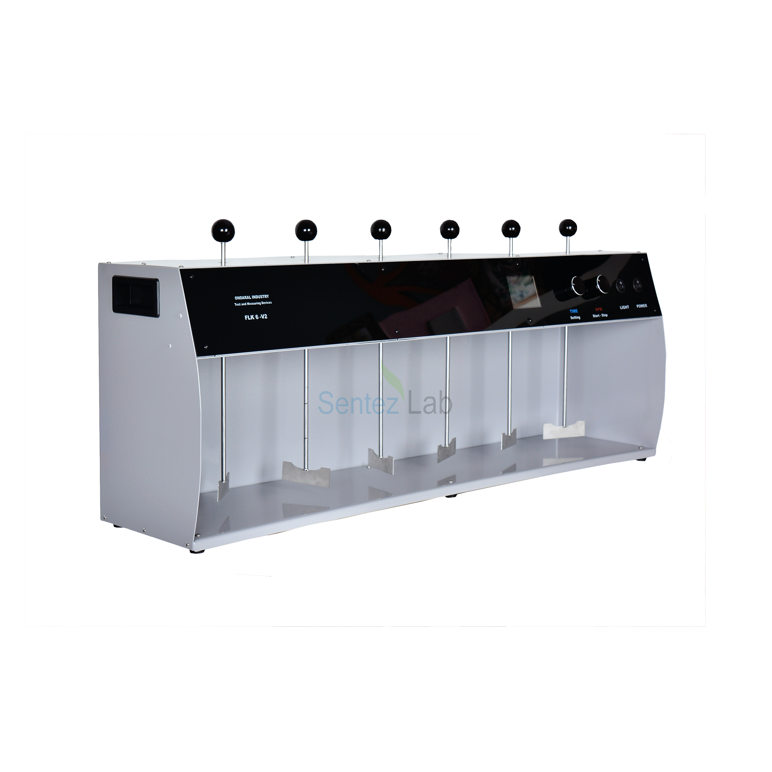 FLK6-V2  Jar Test Cihazı (Flokülatör) Dijital Kontrollü 20... 300 rpm