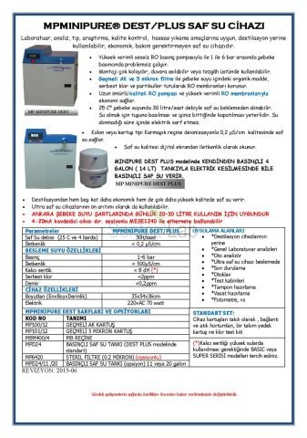 MP Minipure Dest Plus