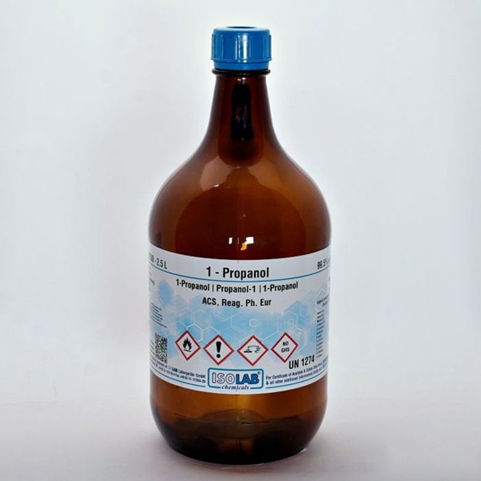 1-PROPANOL ≥ 99.5%, FOR ANALYSIS ACS,REAG. PH EUR. 71-23-8 2500 ML