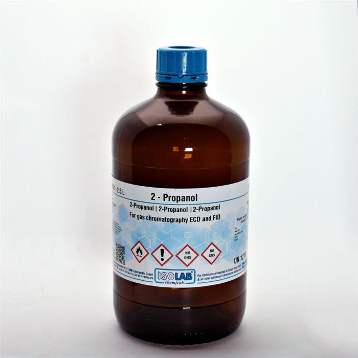 ISOLAB 2-PROPANOL FOR GAS chromatography ECD and FID 2.5 L  İZOPROPİL ALKOL