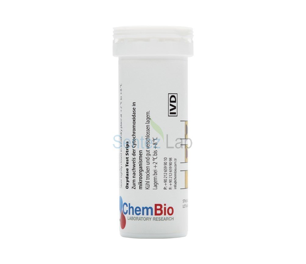 ChemBio Oxidase Test Strips Fail/Pass (Oksidaz Test Şeridi)