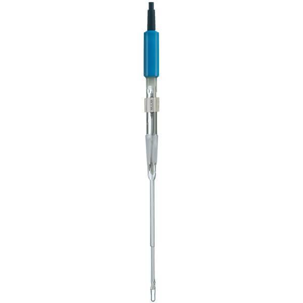 WTW SentixMic‐D Mikro Ph Elektrodu Düşük hacimli numunelerde ölçüm (deney tüpü içinde) için. Uç kısmı 3 mm çaplı, 1 m kablolu, DIN soketli