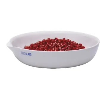 ISOLAB  Kapsül - Porselen - Dibi Düz - Çap 80 Mm