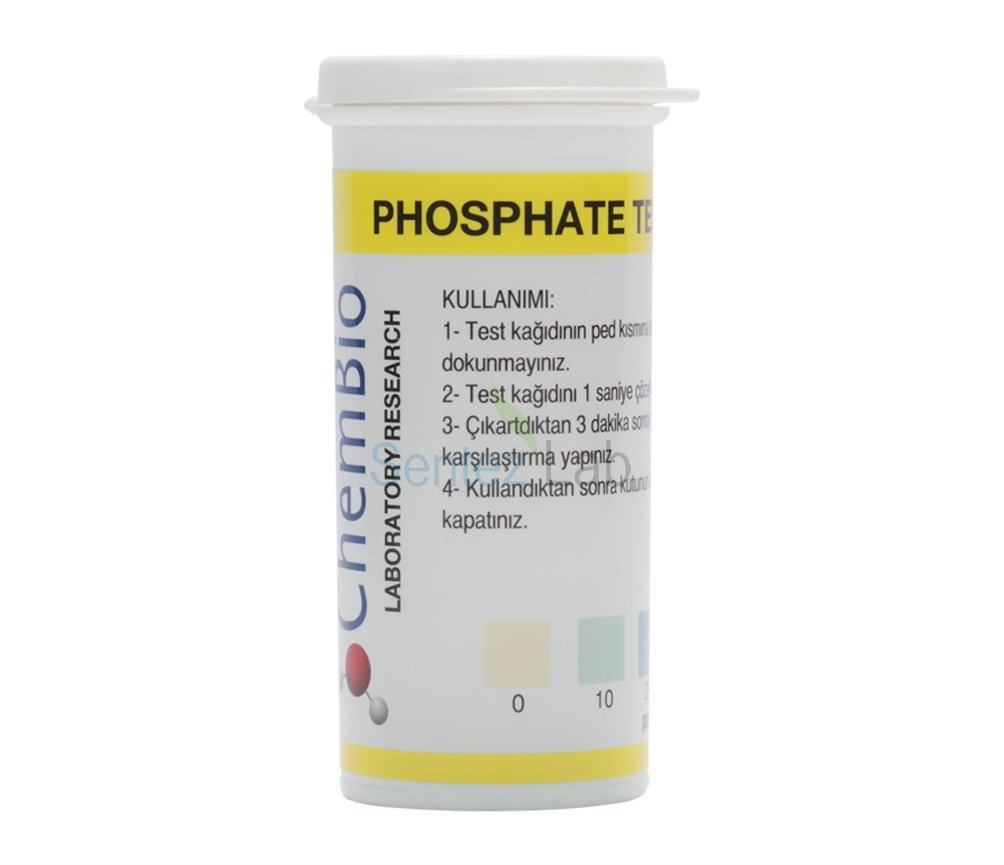 Phosphate Test Strips 0 - 100 ppm