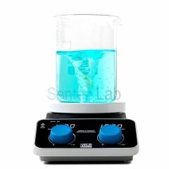 VELP AREX 5 Dijital Isıtıcılı Manyetik Karıştırıcı Sıcaklık Probu ile 50... 1500 rpm / 20 L / RT+... 310 °C