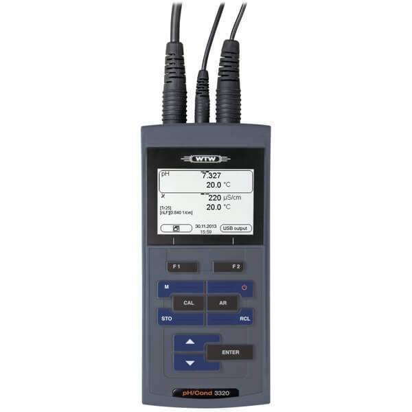 WTW Profiline pH/Cond 3320 Set 2 Portatif pH, İletkenlik Ölçer Sentix® 41 / Tetracon® 325 İle  -2,000... 19.999 pH / ±2500 Mv / -5 °C... 105,0 °C