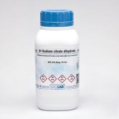 ISOLAB TRI-SODIUM CITRATE DIHYDRATE ≥ 99%, FOR ANALYSIS ACS,ISO,REAG. PH EUR CAS 6132-04-3 1000 GR