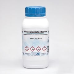 ISOLAB TRI-SODIUM CITRATE DIHYDRATE ≥ 99%, FOR ANALYSIS ACS,ISO,REAG. PH EUR CAS 6132-04-3 5000 GR