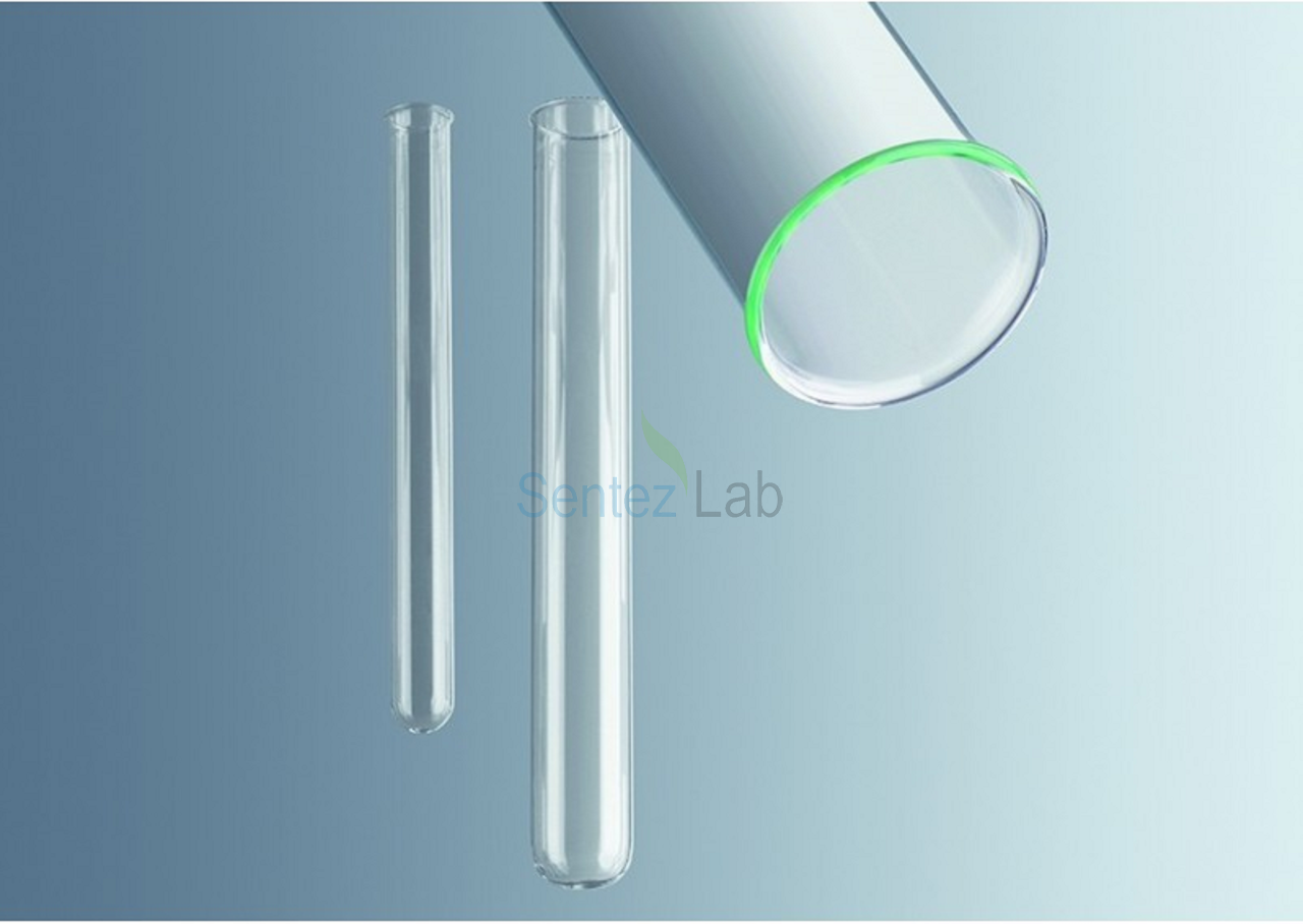 Superior Test Cam Tüpü Soda Lime Dibi Yuvarlak Taksimatsız 10x75 mm 1000 Adet
