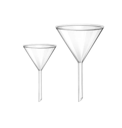 Isotherm Cam Huni Kısa Saplı 75 mm – Laboratuvar Hunisi