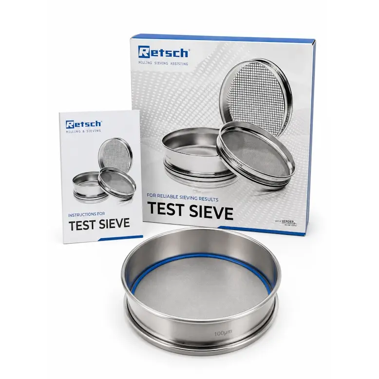Retsch Analiz Eleği 200x50 mm 1.40 mm 14 mesh ASTM E11