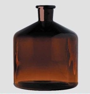 ISOLAB Otomatik Büret Şişesi - Amber - 2000 ml