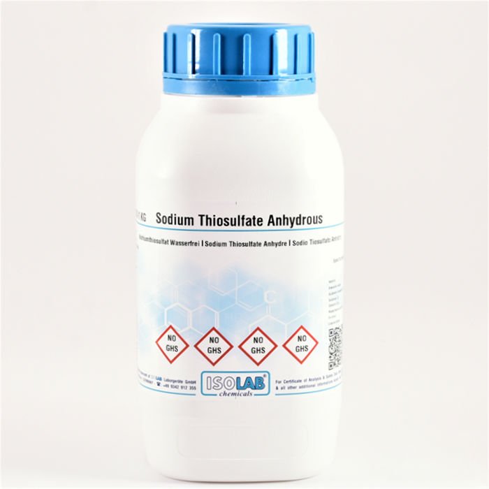 ISOLAB SODIUM THIOSULFATE ANHYDROUS ≥ 98% CAS 7772-98-7 1000 GR